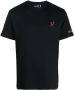 Raf Simons X Fred Perry T-shirt met logopatch Zwart - Thumbnail 1