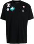 Raf Simons X Fred Perry T-shirt met patch Zwart - Thumbnail 1