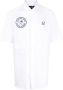 Raf Simons X Fred Perry T-shirt met patchdetail Wit - Thumbnail 1