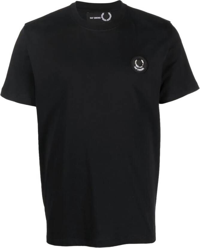 Raf Simons X Fred Perry T-shirt met print Zwart