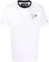Raf Simons X Fred Perry T-shirt met veiligheidsspeld Wit - Thumbnail 1