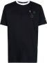 Raf Simons X Fred Perry T-shirt met veiligheidsspeld Zwart - Thumbnail 1
