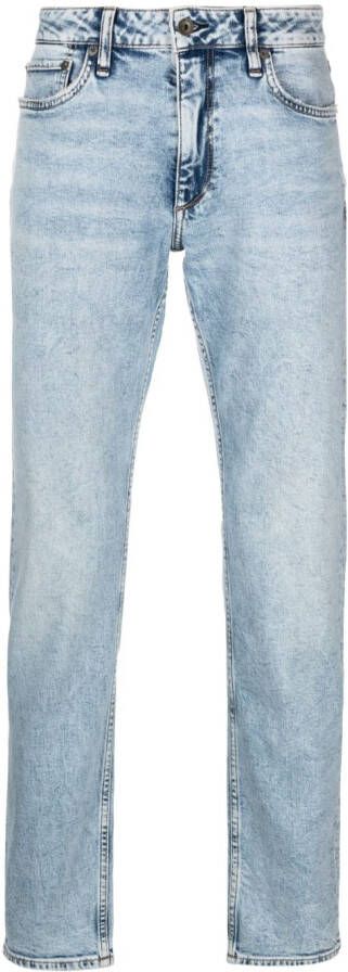 Rag & bone Carson jeans met toelopende pijpen Blauw