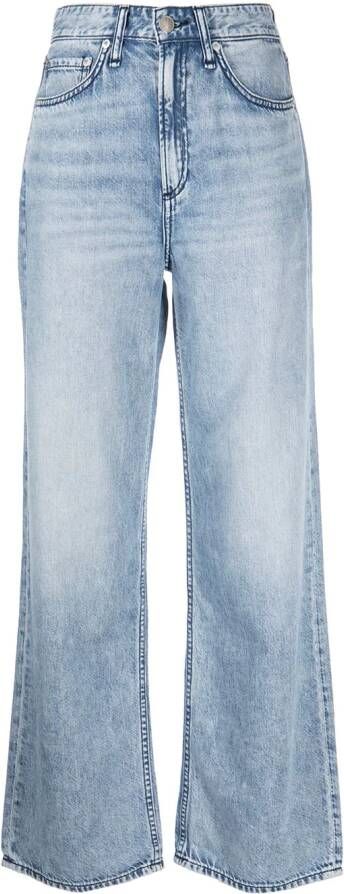Rag & bone Jeans met wijde pijpen Blauw
