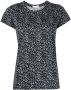 Rag & bone T-shirt met luipaardprint Zwart - Thumbnail 1