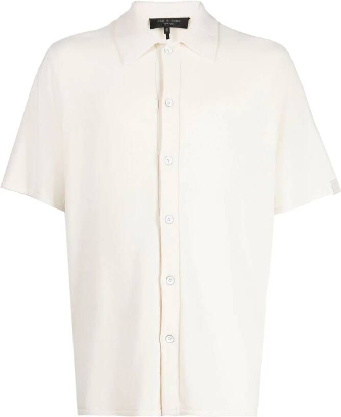 Rag & bone Overhemd van katoenmix Wit