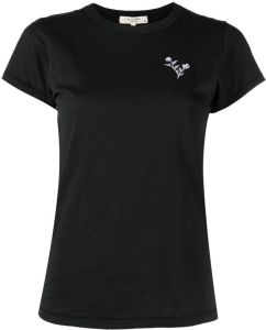 Rag & bone T-shirt van biologisch katoen Zwart