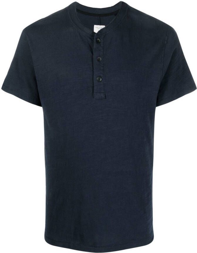 Rag & bone T-shirt met V-hals Blauw