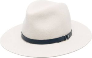 Rag & bone Fedora hoed met brede rand Grijs