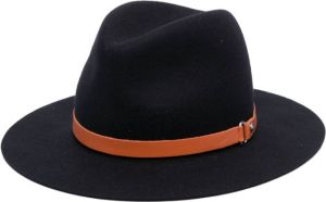 Rag & bone Fedora hoed met brede rand Zwart