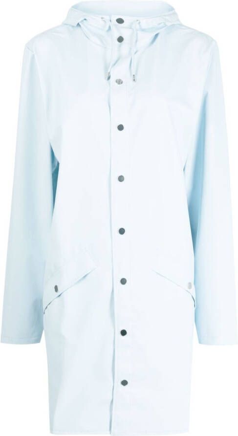 Rains Donsjack met trekkoord Blauw