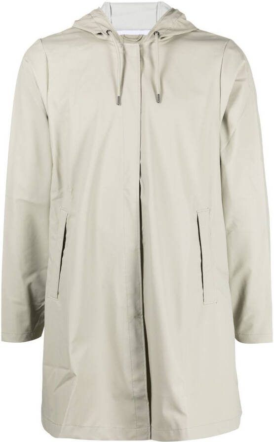 Rains Jas met capuchon Beige