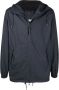 Rains Jack met capuchon Blauw - Thumbnail 1