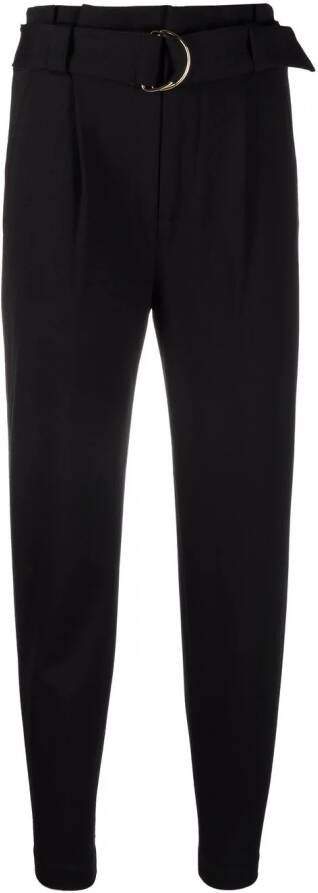 Lauren Ralph Lauren Broek met ceintuur Zwart