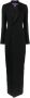 Ralph Lauren Collection Maxi-jurk met dubbele rij knopen Zwart - Thumbnail 1
