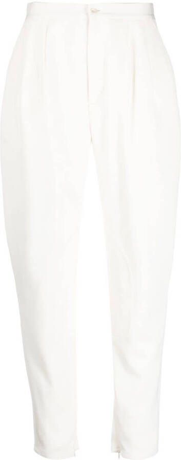 Ralph Lauren Collection Cropped broek Wit