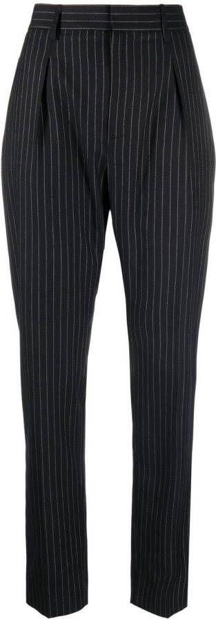 Ralph Lauren Collection High waist pantalon Zwart