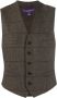 Ralph Lauren Collection Geruit gilet Groen - Thumbnail 1