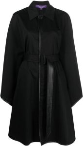 Ralph Lauren Collection Jas met cape Zwart