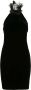 Ralph Lauren Collection Jurk met halternek Zwart - Thumbnail 1