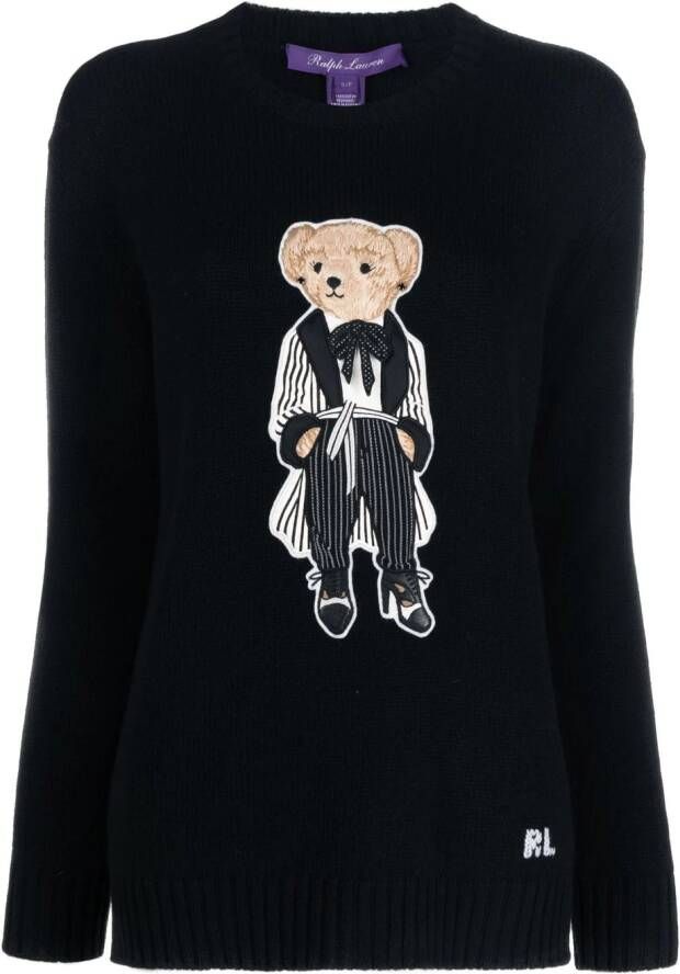 Ralph Lauren Collection Kasjmier trui Zwart