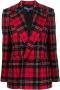 Ralph Lauren Collection Blazer met tartan ruit Rood - Thumbnail 1