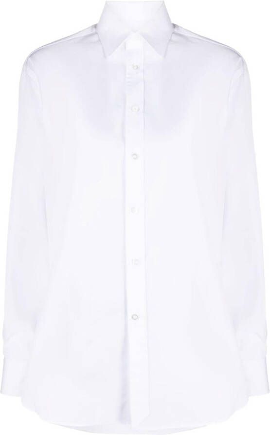Ralph Lauren Collection Katoenen blouse Wit
