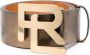 Ralph Lauren Collection Riem met logogesp Goud - Thumbnail 1