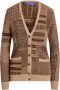 Ralph Lauren Collection Vest met patchwork Bruin - Thumbnail 1