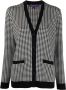 Ralph Lauren Collection Vest met pied-de-poule print Wit - Thumbnail 1