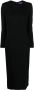 Ralph Lauren Collection Jurk met lange mouwen Zwart - Thumbnail 1