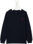 POLO RALPH LAUREN KIDS Effen sweater Blauw - Thumbnail 1