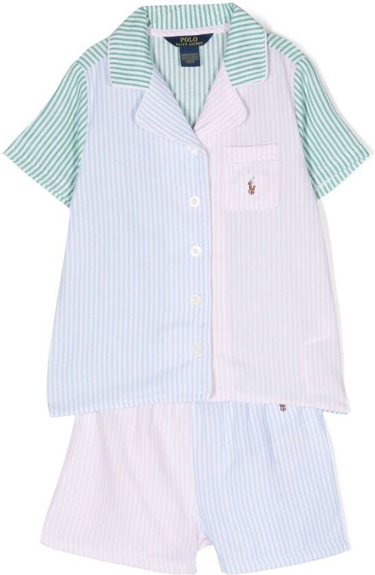 Ralph Lauren Kids Shirt en shorts Blauw