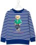 POLO RALPH LAUREN KIDS Gestreepte sweater Blauw - Thumbnail 1
