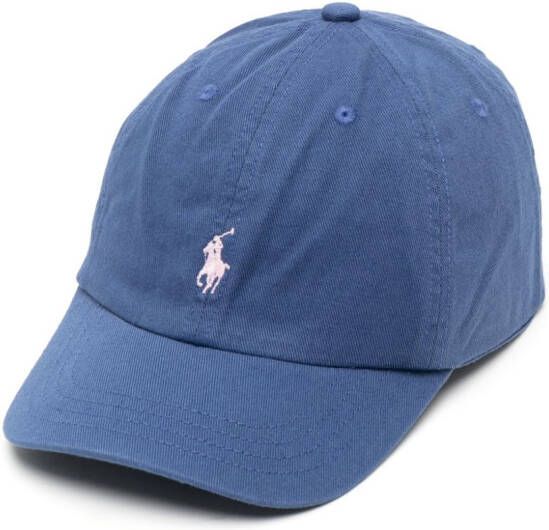 POLO RALPH LAUREN KIDS Honkbalpet met borduurwerk Blauw