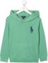 POLO RALPH LAUREN KIDS Hoodie met geborduurd logo Groen - Thumbnail 1