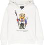 POLO RALPH LAUREN KIDS Hoodie met print Wit - Thumbnail 1