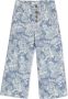 Ralph Lauren Kids Jeans met bloe print Blauw - Thumbnail 1