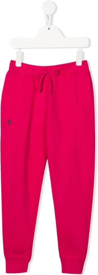 Ralph Lauren Kids Joggingbroek met print Roze