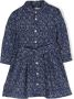 POLO RALPH LAUREN KIDS Jurk met print Blauw - Thumbnail 1