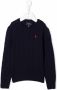 POLO RALPH LAUREN KIDS Kabelgebreide trui Blauw - Thumbnail 1