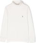POLO RALPH LAUREN KIDS Katoenen coltrui Wit - Thumbnail 1