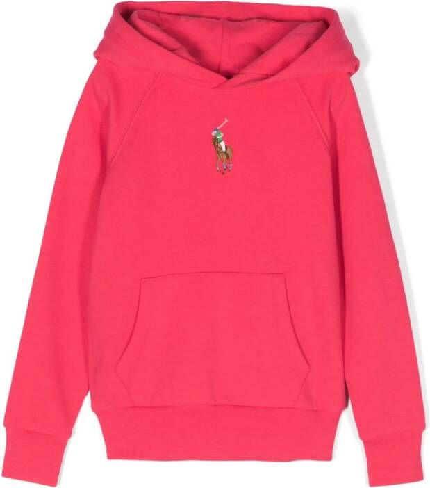 Ralph Lauren Kids Katoenen hoodie Roze