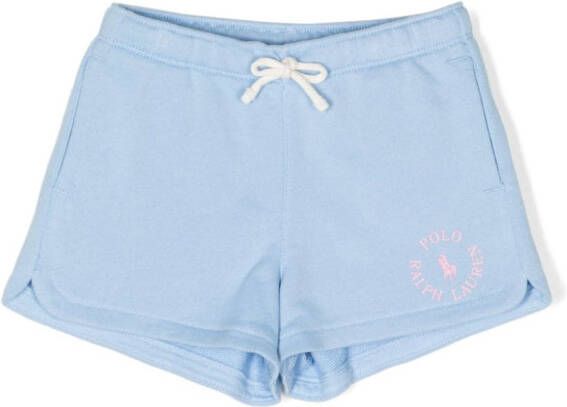 Ralph Lauren Kids Katoenen shorts Blauw