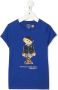 Ralph Lauren Kids Katoenen T-shirt Blauw - Thumbnail 1