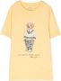 Ralph Lauren Kids Katoenen T-shirt Geel - Thumbnail 1