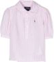 Ralph Lauren Kids Gestreept shirt Roze - Thumbnail 1