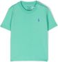 Ralph Lauren Kids T-shirt met logopatch Groen - Thumbnail 1