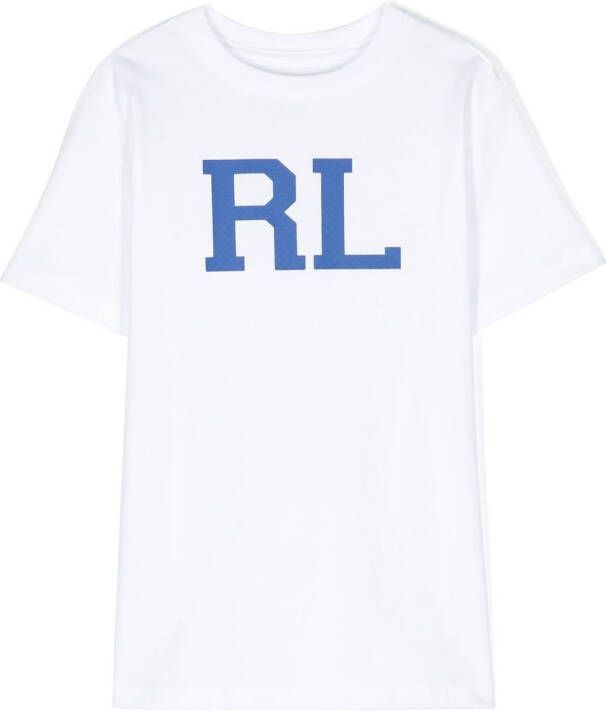Ralph Lauren Kids T-shirt met logoprint Wit