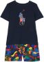 Ralph Lauren Kids Pyjama met logoprint Blauw - Thumbnail 1